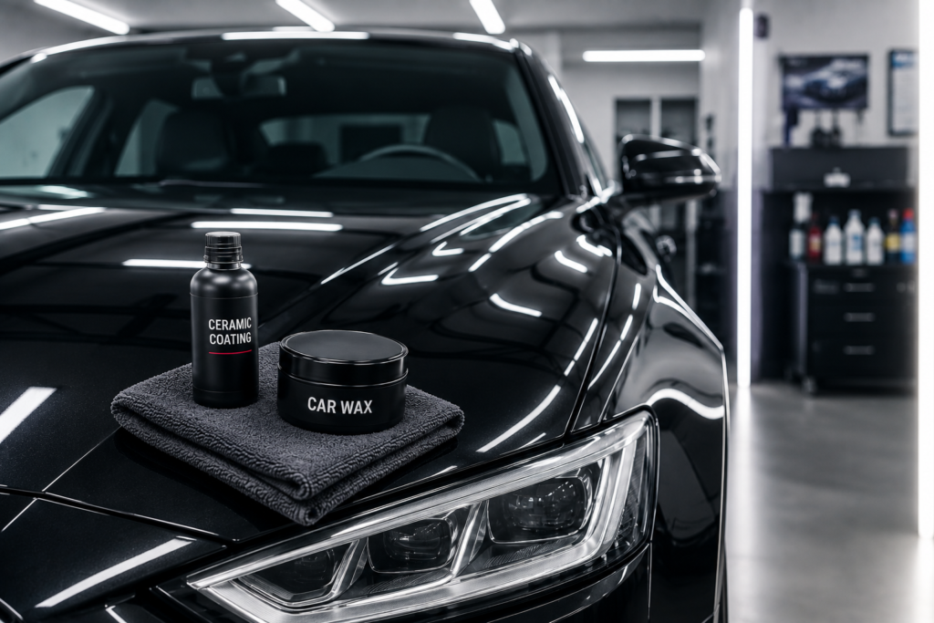 Professional ceramic coating in Hyderabad