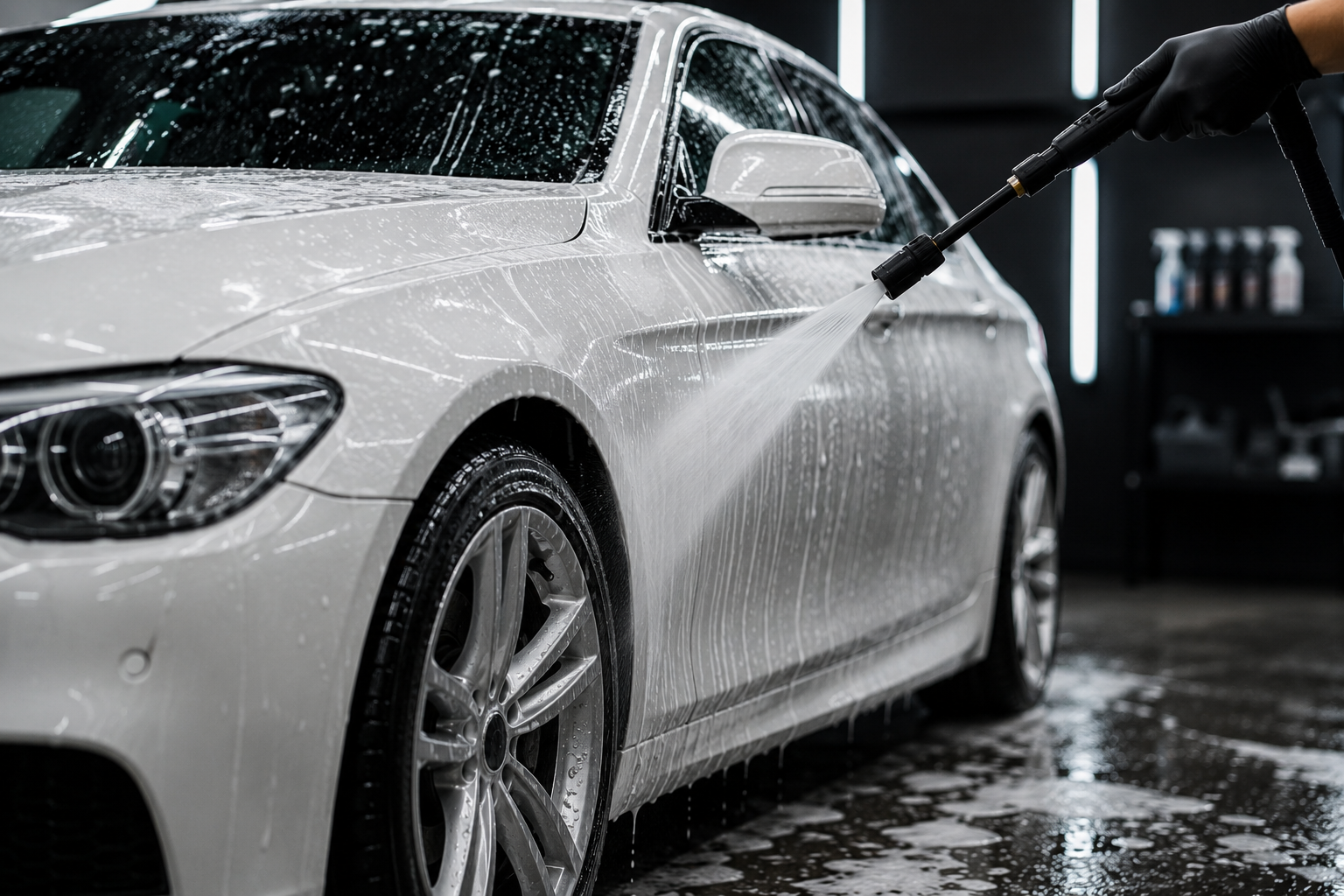 ceramic coating and detailed finishing in hyderabad
