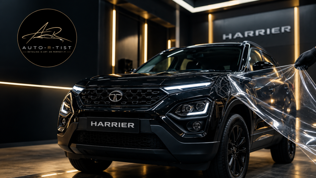 Tata Harrier PPF paint protection by Auto-R-Tist